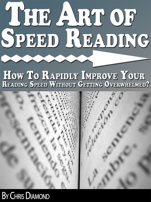 Title details for The Art of Speed Reading by Chris Diamond - Wait list